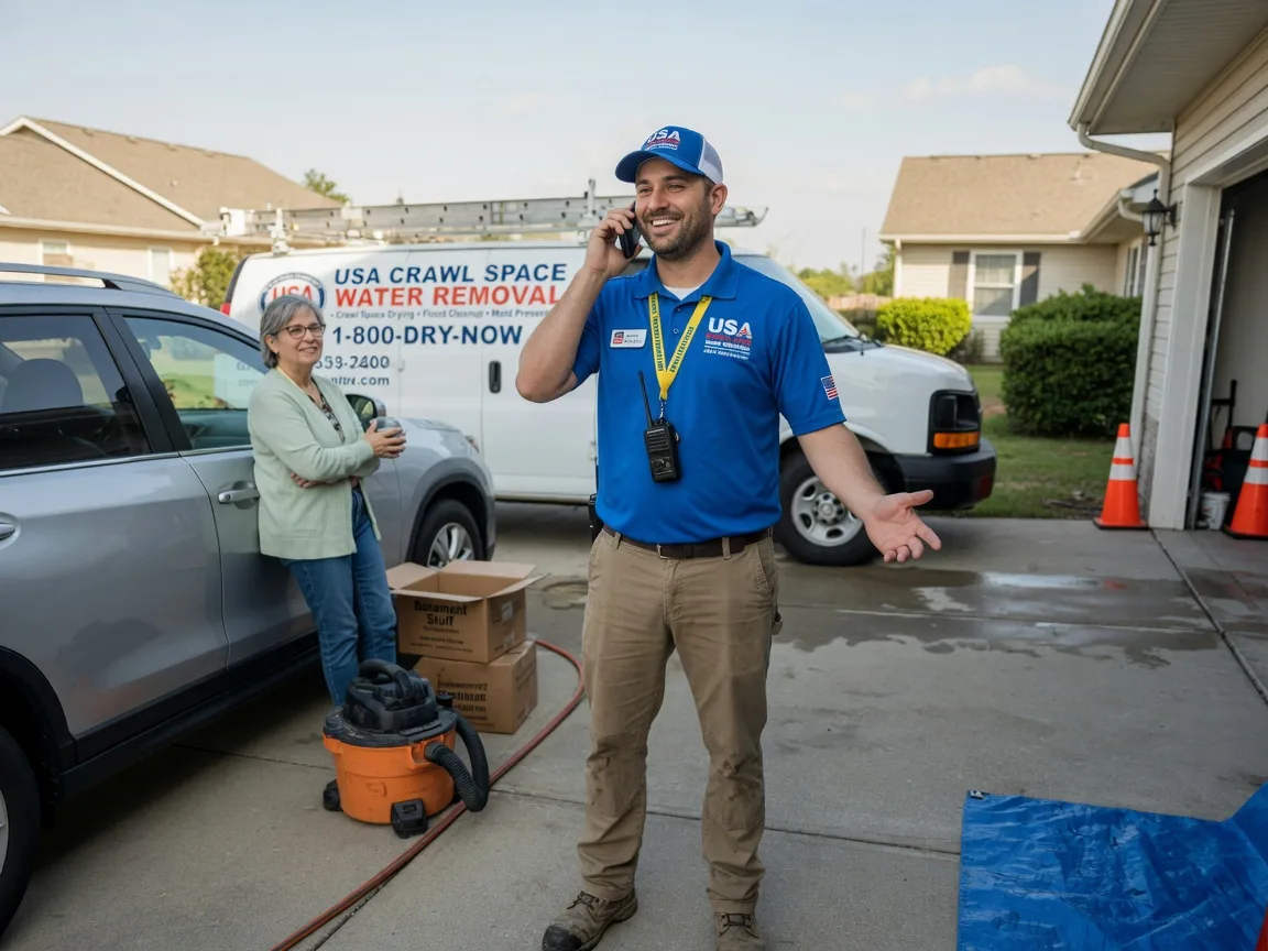Crawl Space Water Removal Mitchell, NE FAQs